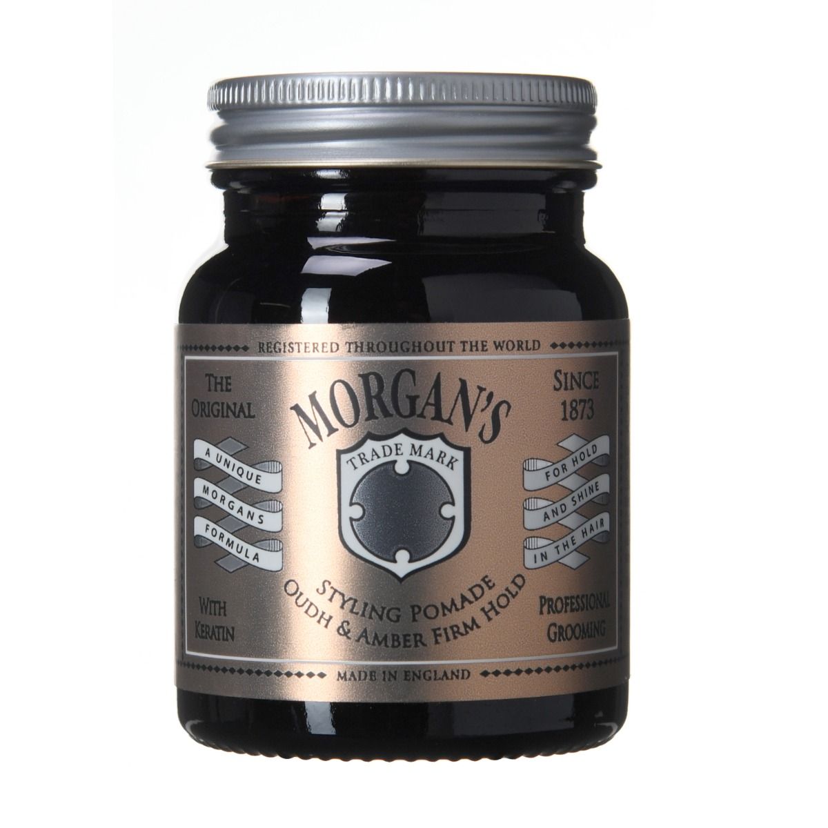 Morgan's Oudh & Amber Firm Hold Styling Pomade 100g