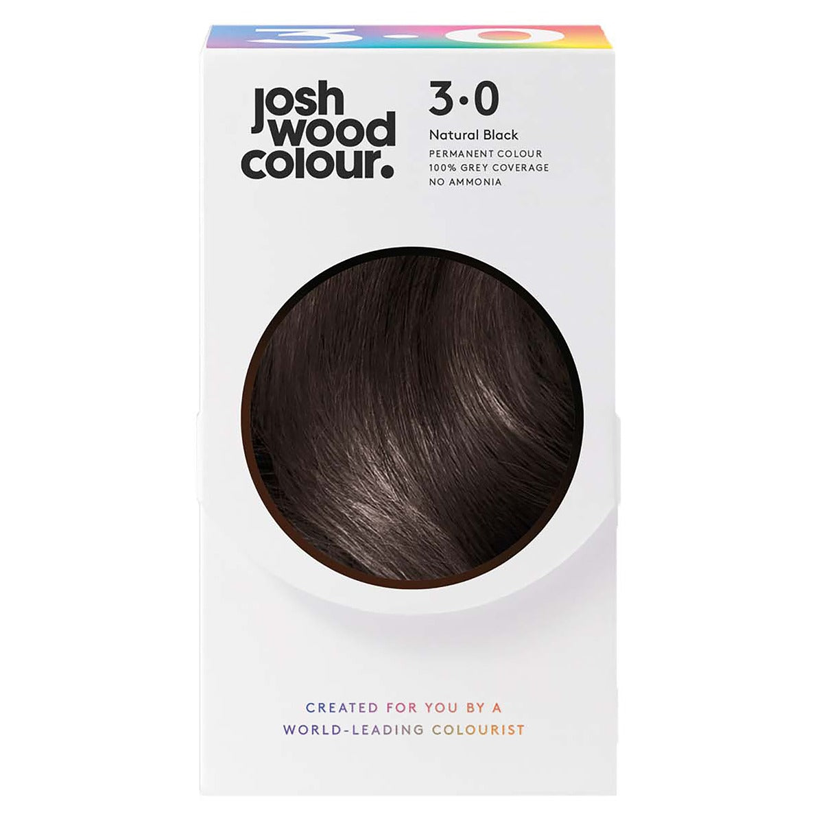 Josh Wood Colour Permanent Colour 3.0 Natural Black 145ml