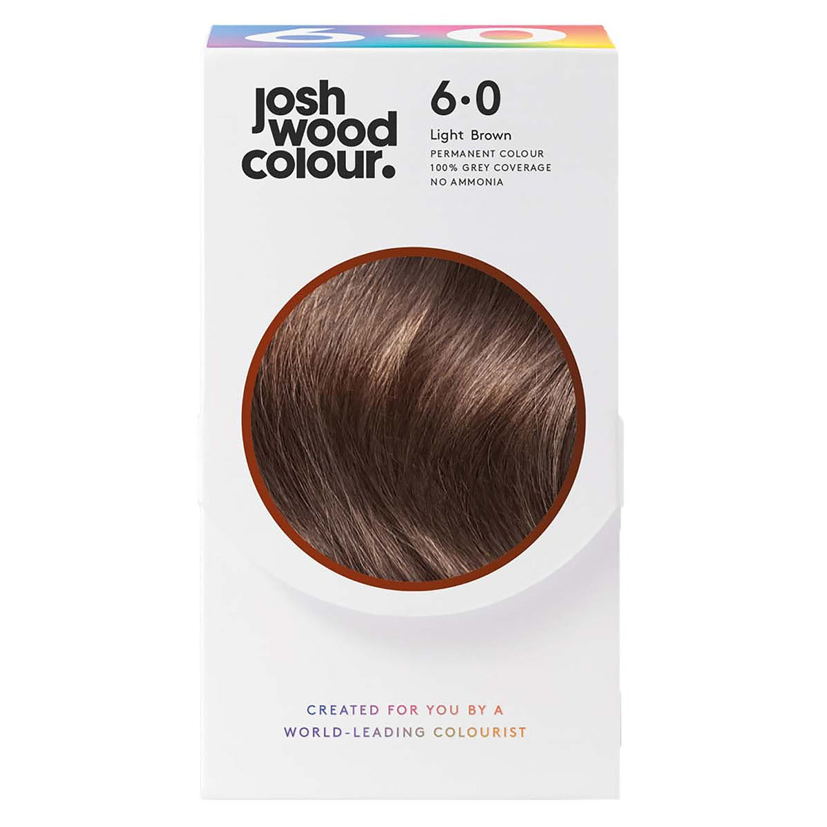 Josh Wood Colour Permanent Colour 6.0 Light Brown 145ml