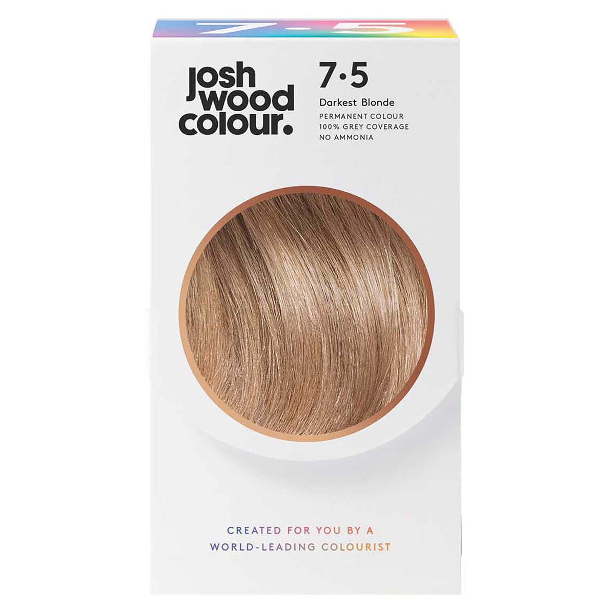 Josh Wood Colour Permanent Colour 7.5 Darkest Blonde 145ml