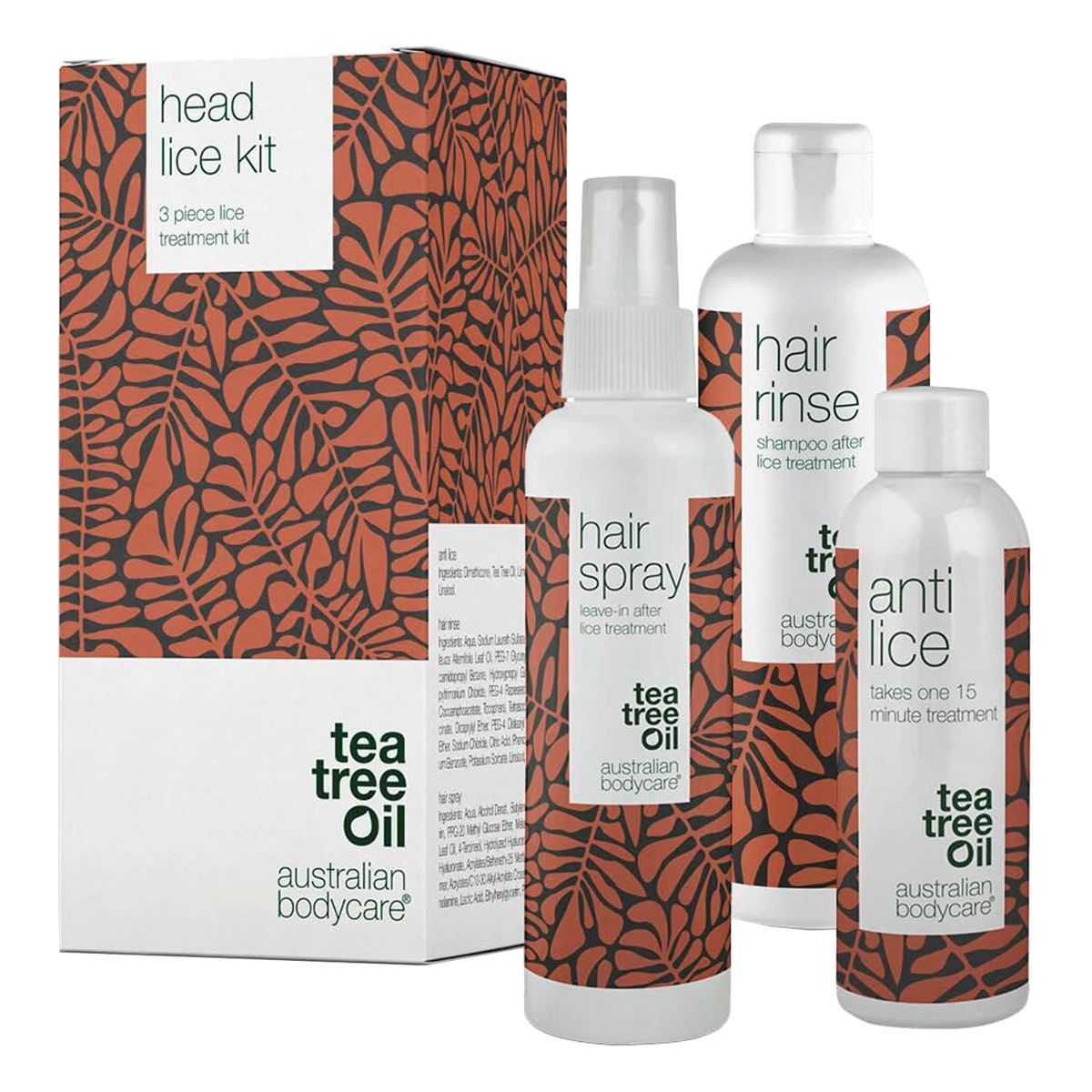 Australian Bodycare Head Lice Kit