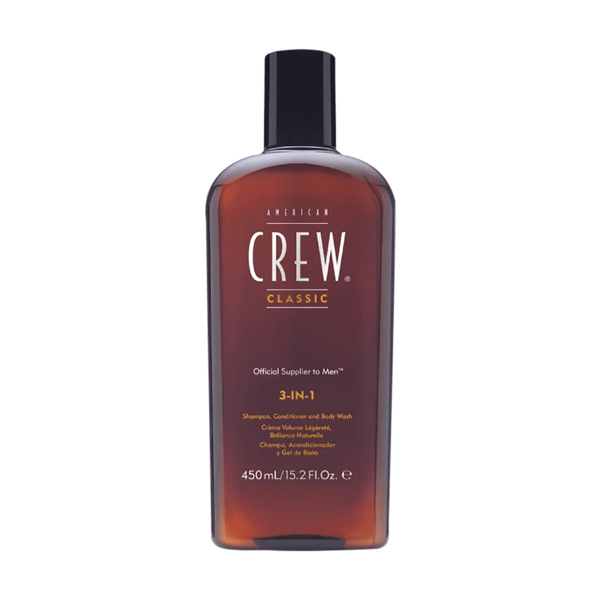 American Crew 3-in-1 Shampoo Conditioner and Body Wash 450ml