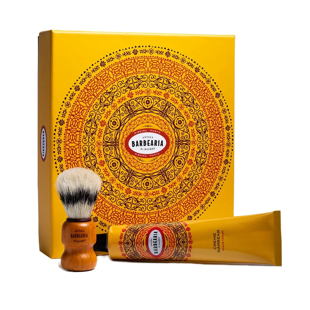 Antiga Barbearia de Bairro Ribeira Porto Box Shaving Kit