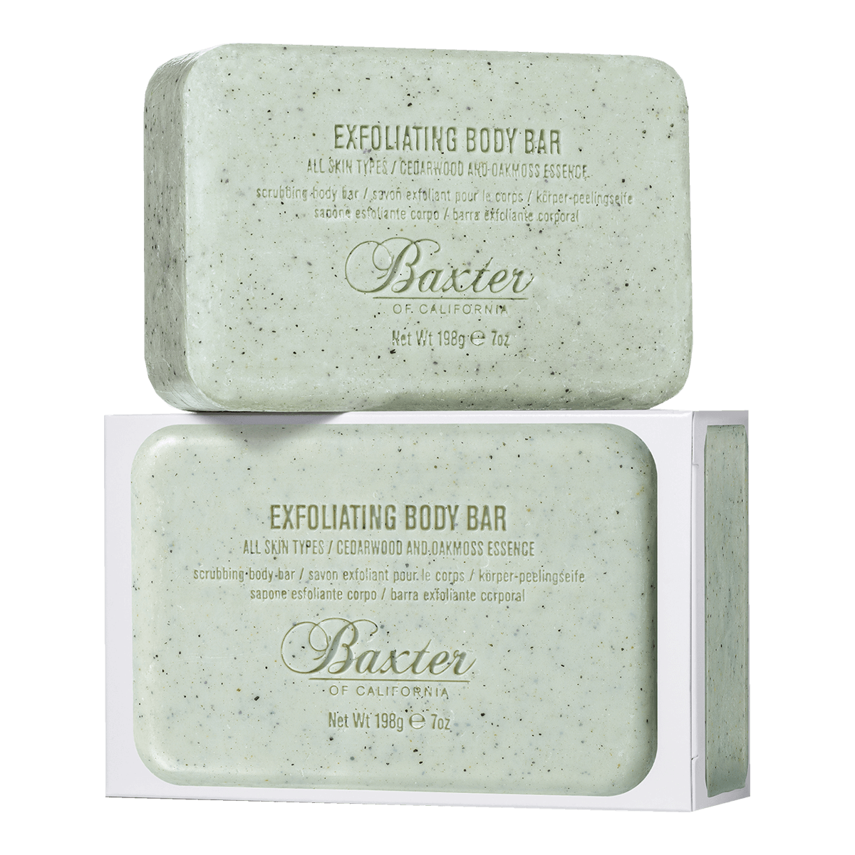 Baxter of California Exfoliating Body Bar 198g