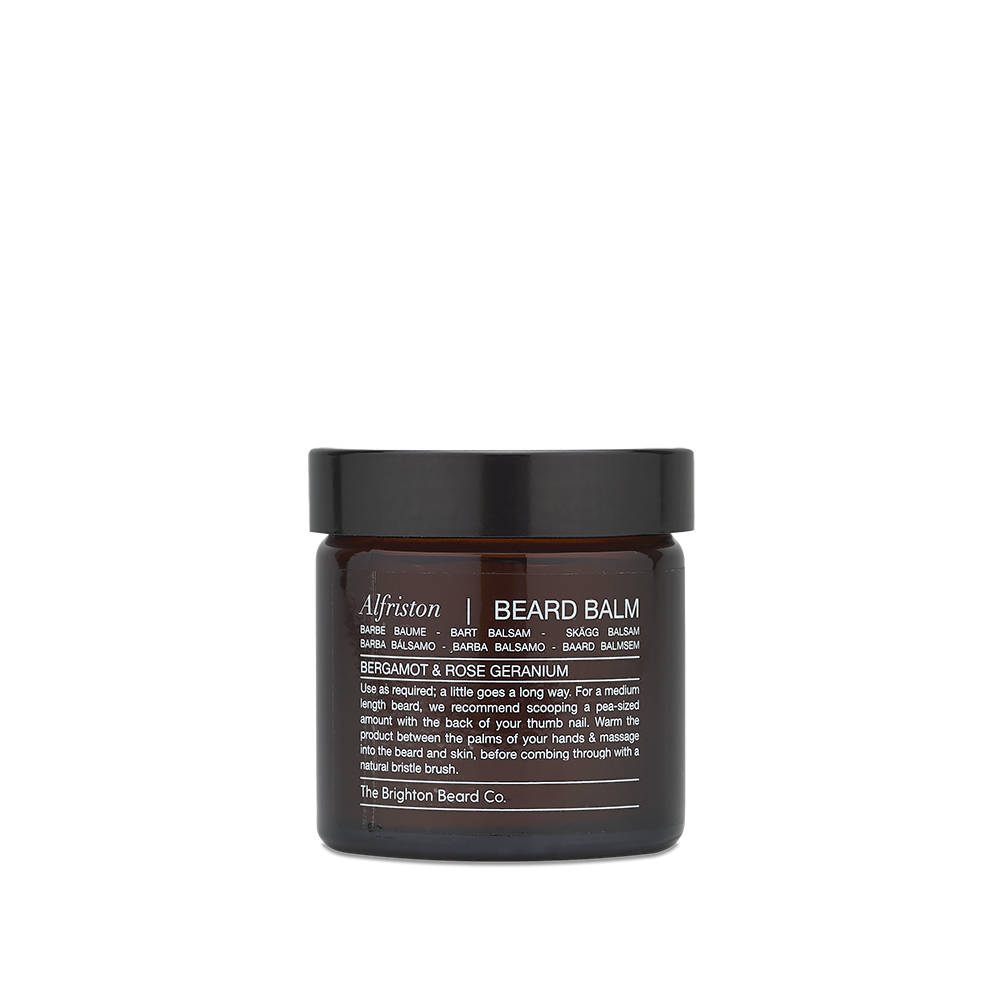 The Brighton Beard Co. Alfriston Beard Balm Bergamot & Rose Geranium 60ml