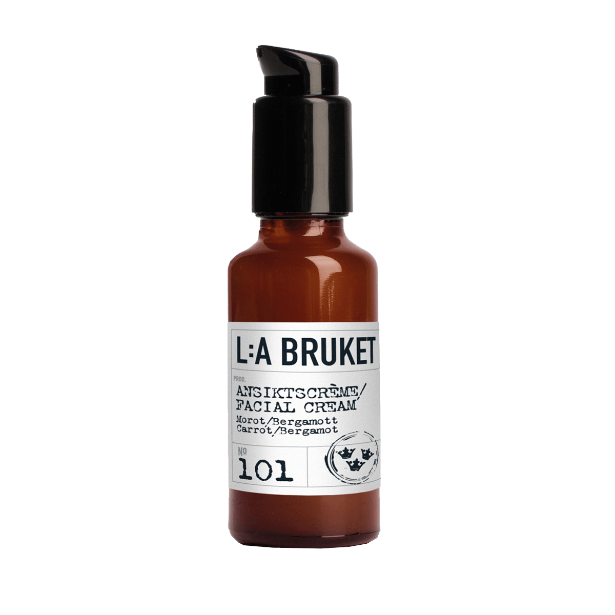 L:A BRUKET 101 Facial Cream Rich Carrot/Bergamot 50ml
