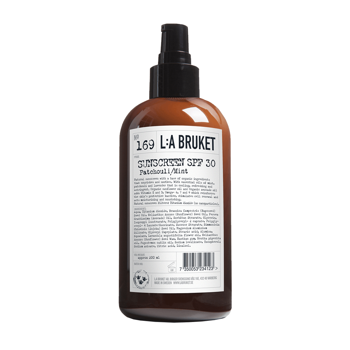 L:A BRUKET Sunscreen SPF 30 200ml