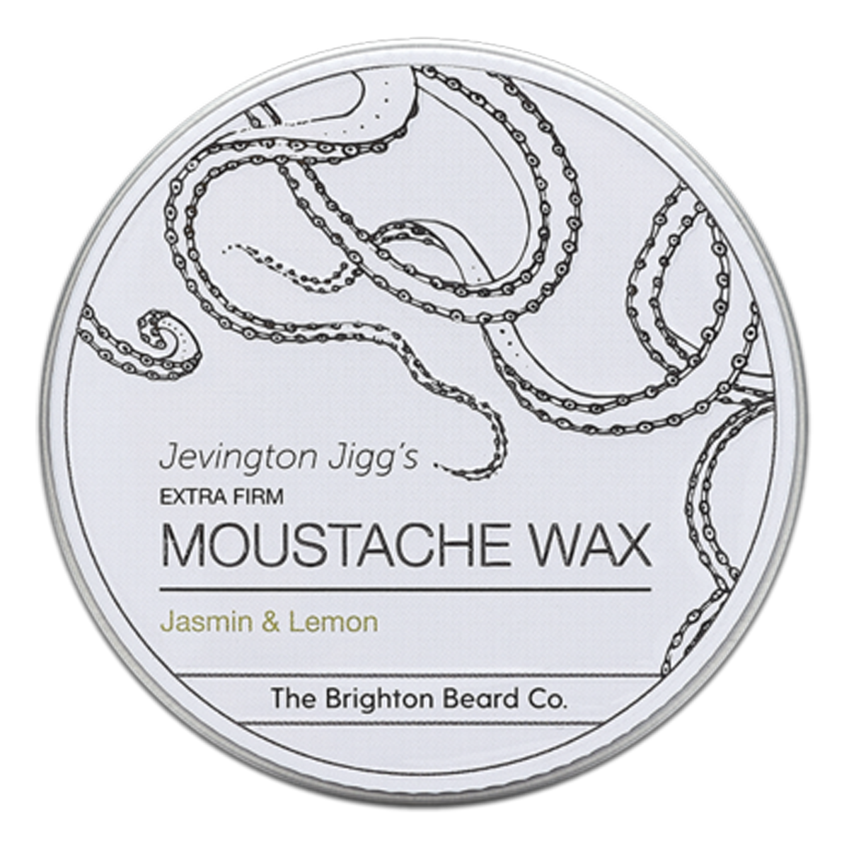 The Brighton Beard Co. Moustache Wax Jasmin & Lemon 30g