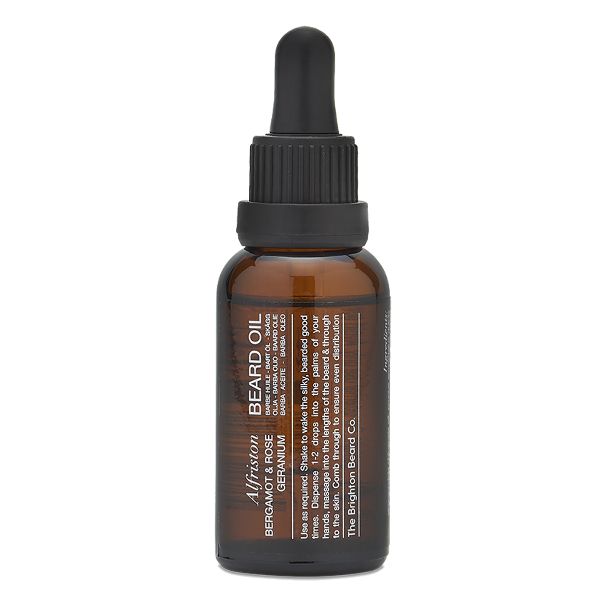 The Brighton Beard Co. Alfriston Beard Oil Bergamot & Rose Geranium 30ml