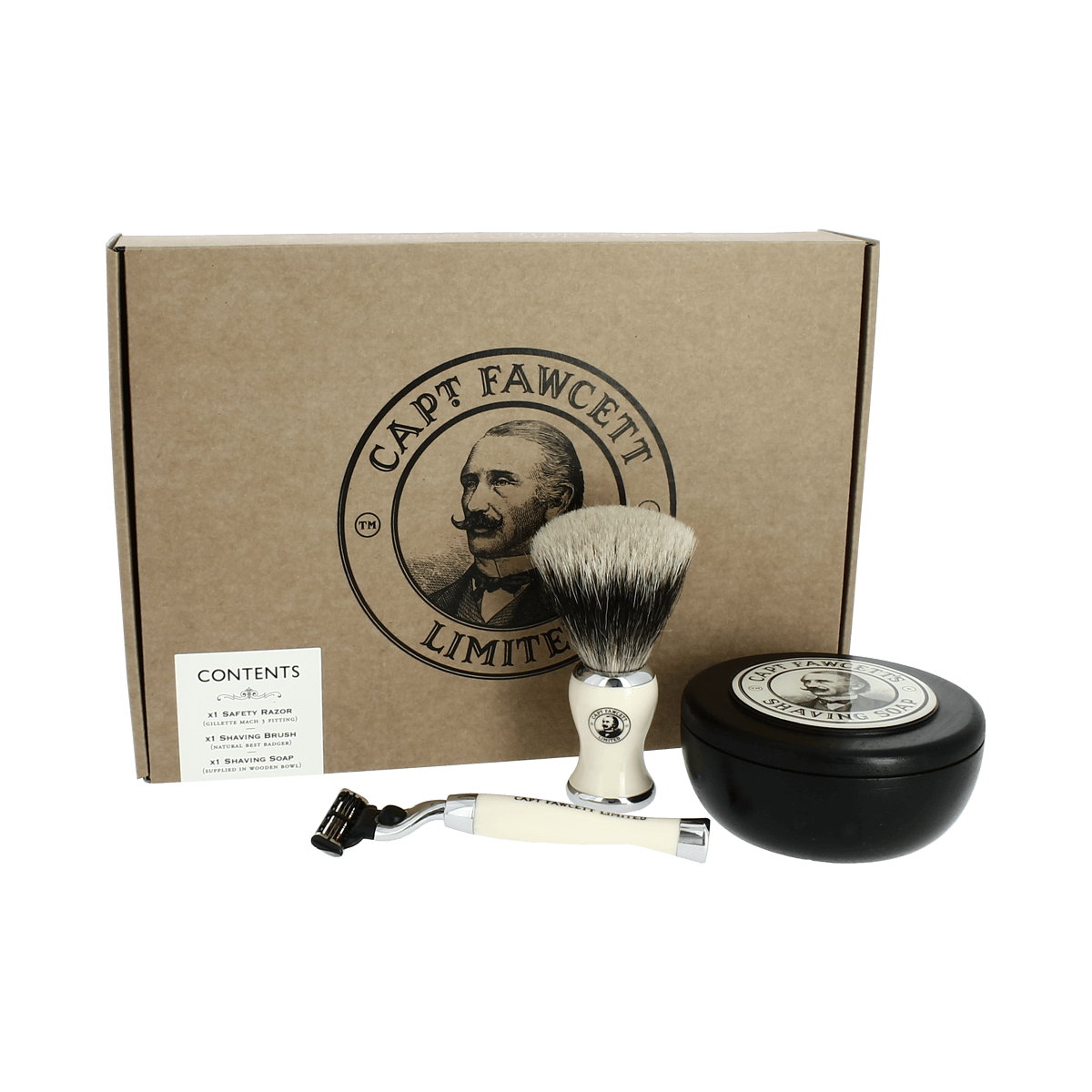 Captain Fawcett Shaving Gift Set