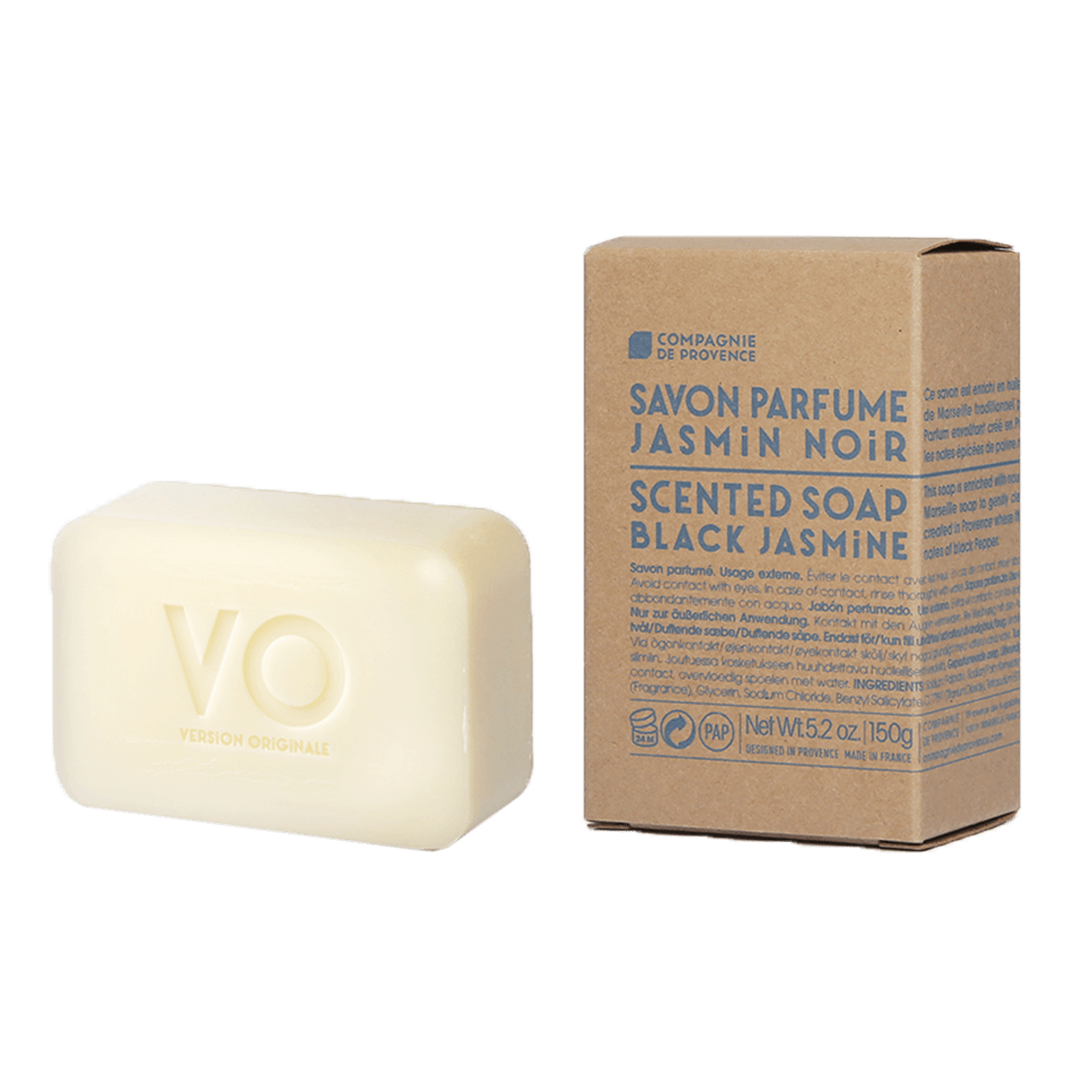 Compagnie De Provence Black Jasmine Scented Soap 150g