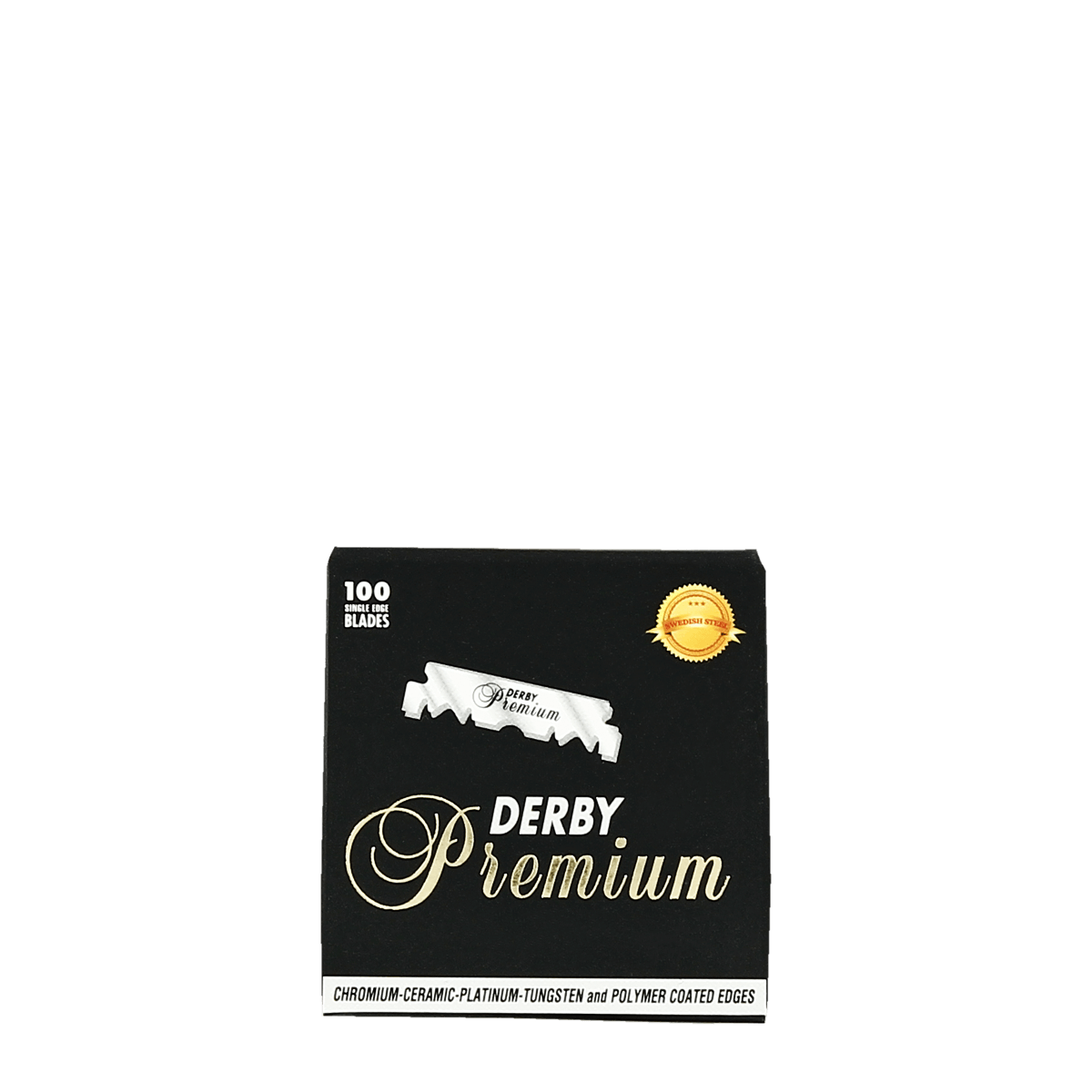 Derby Premium Single Edge Razor Blades (100 blades)