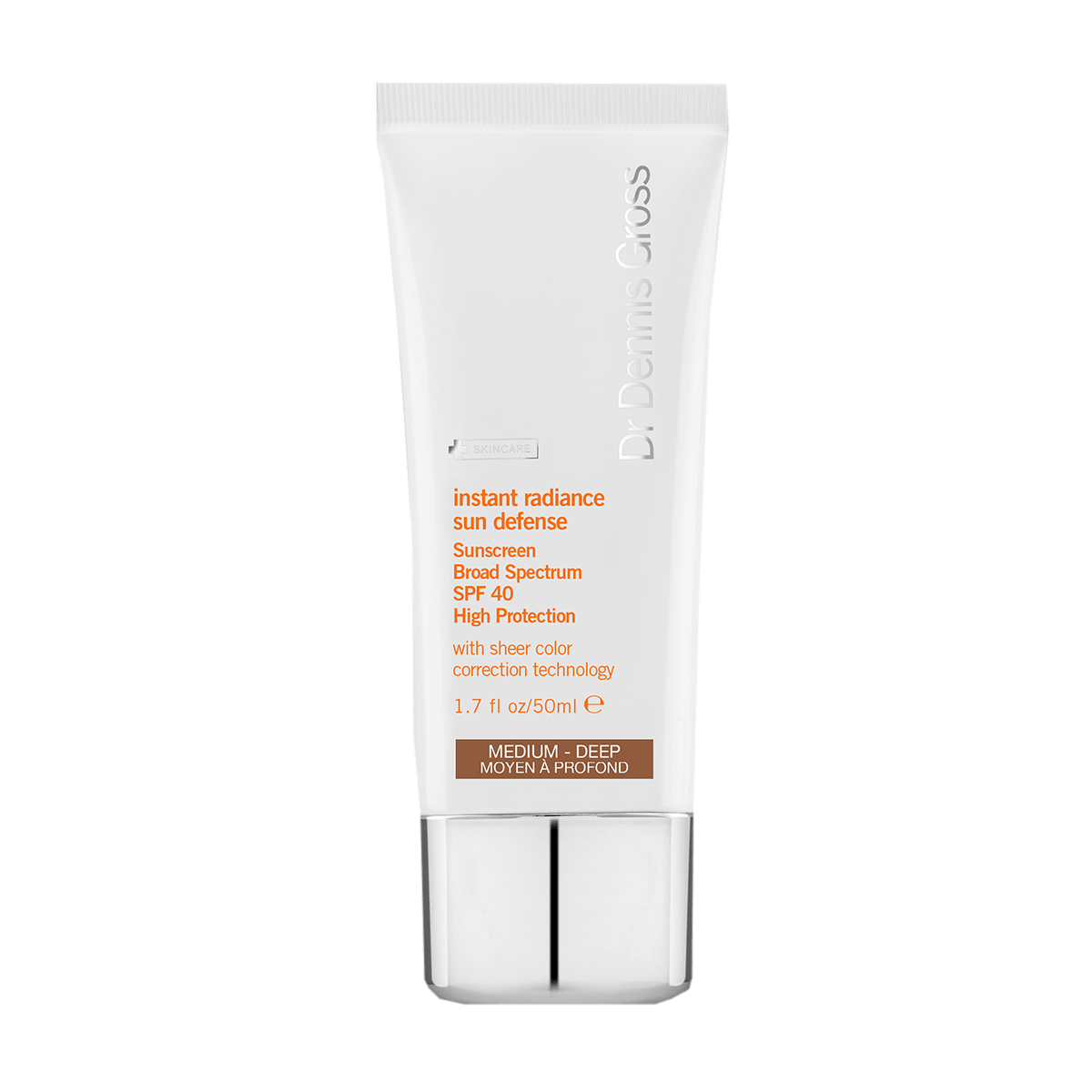 Dr Dennis Gross Instant Radiance Sunscreen SPF 40 Medium-Deep 50ml