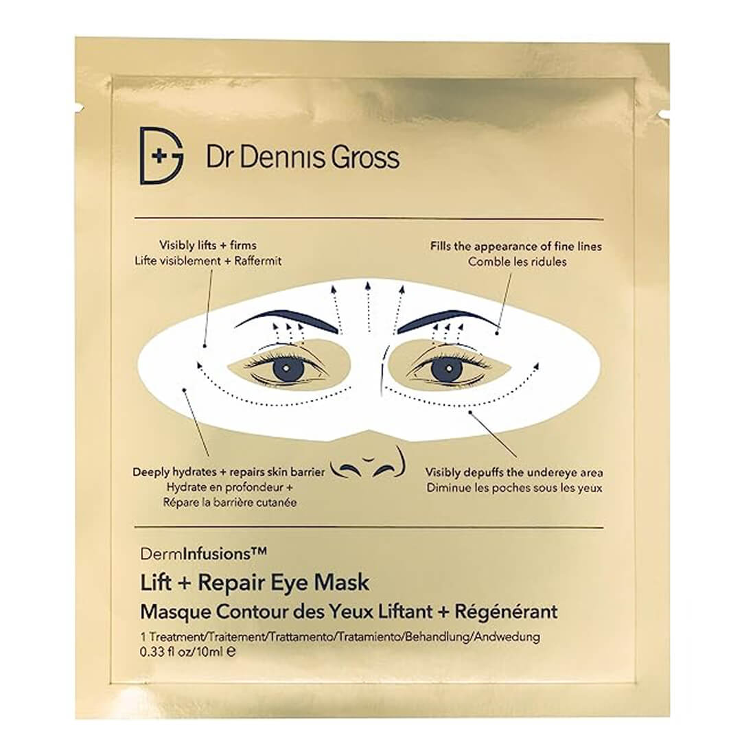 Dr Dennis Gross Lift + Repair Eye Mask 10ml