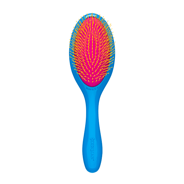 Denman D093M Tangle Tamer Gentle Brush Blue