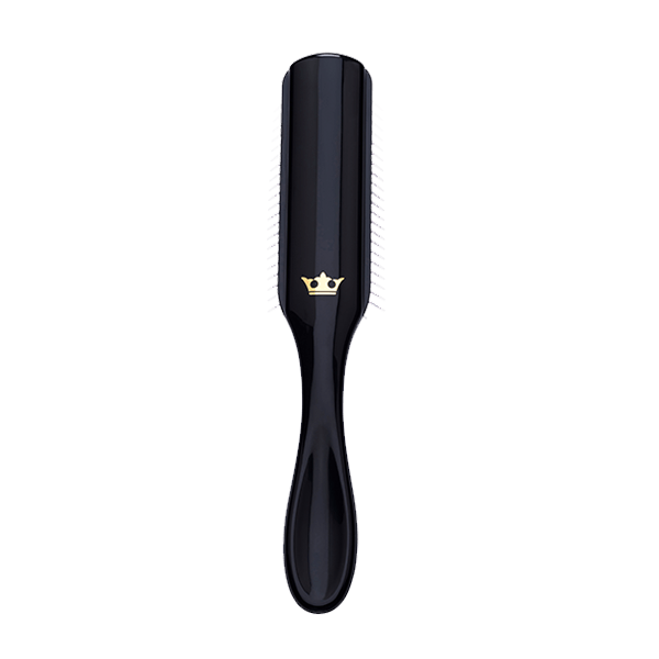 Denman D3 Brush Black with Gold Crown