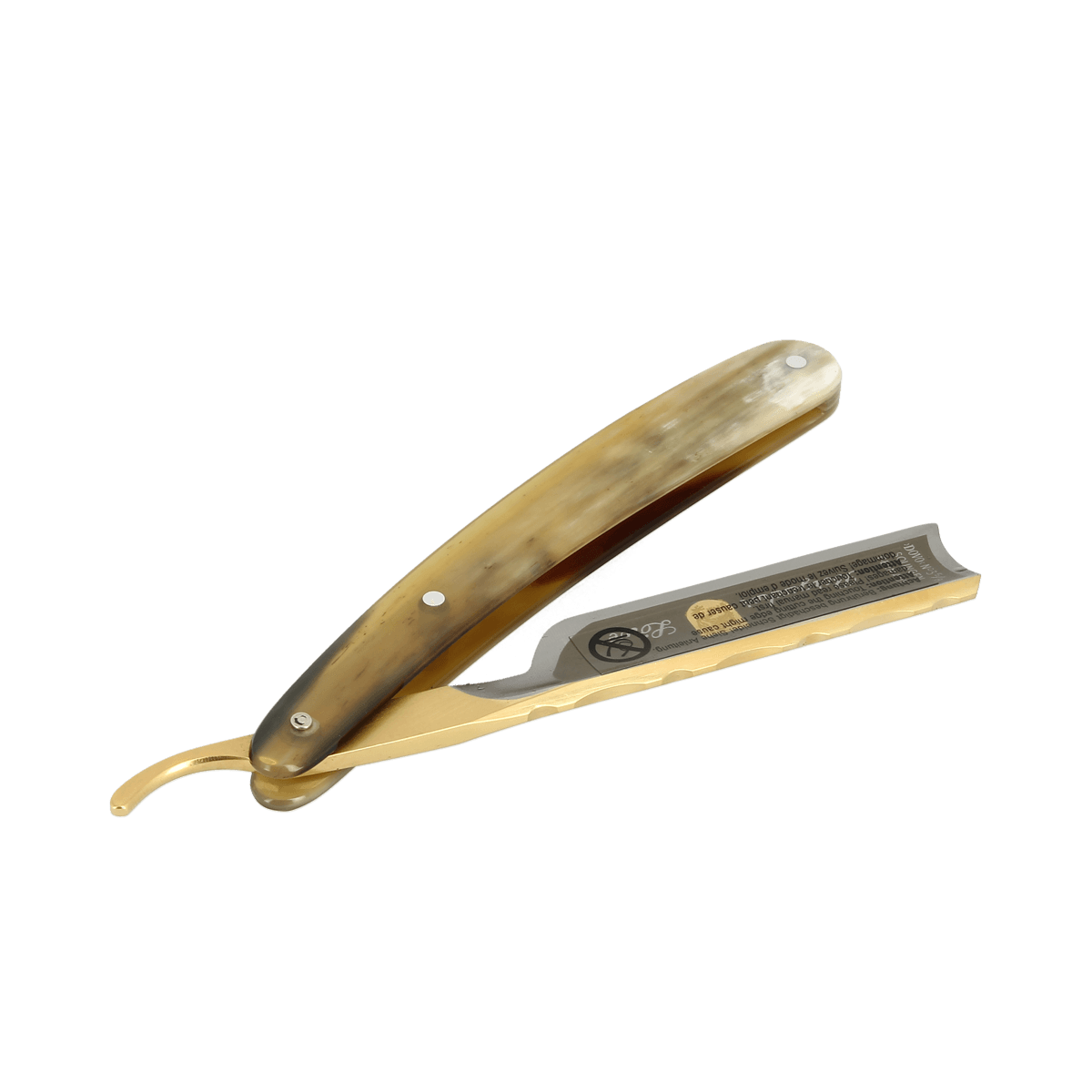 Dovo Buffalo Horn Straight Razor 5/8 Inch 3580