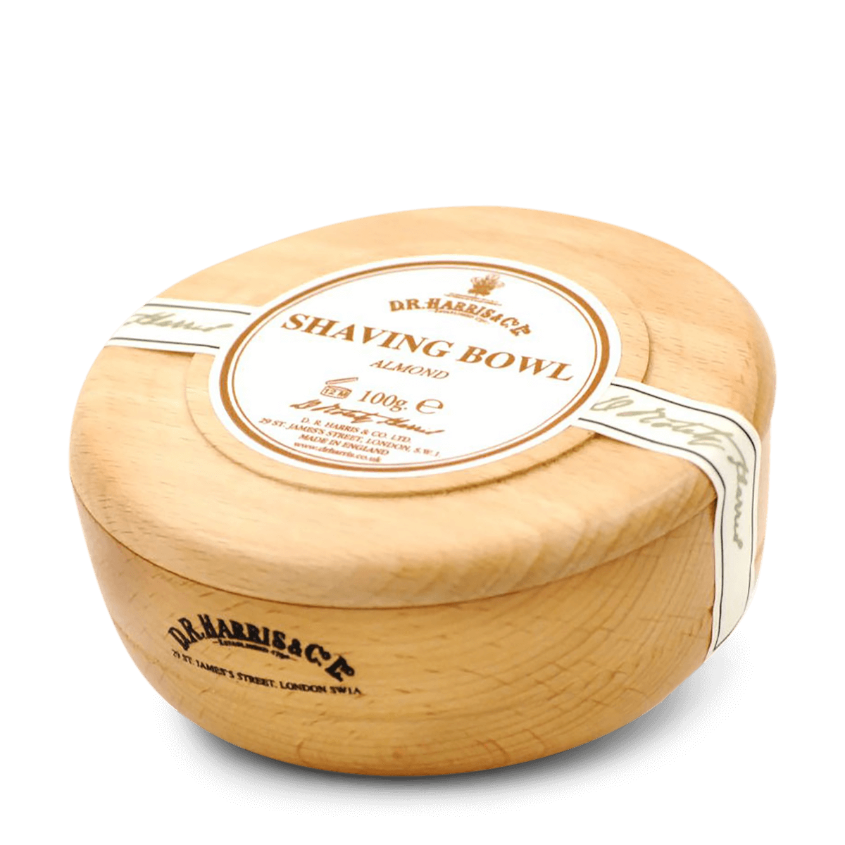 D R Harris Arlington Shaving Soap & Bowl Beech 100g