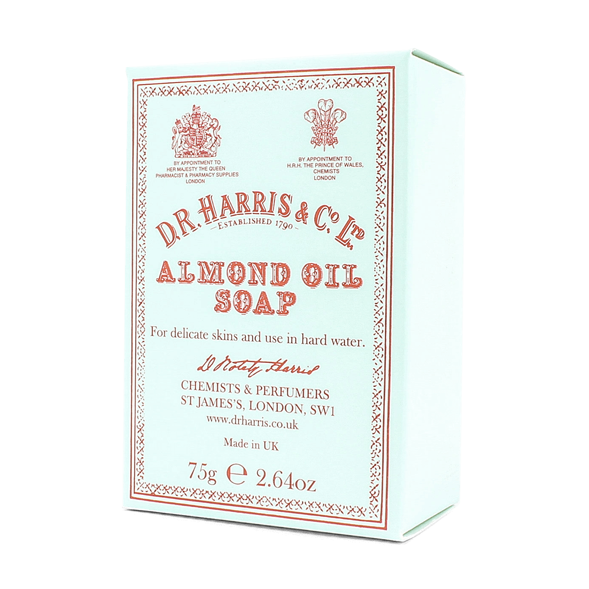 D R Harris Almond Oil Hand Soap 75g