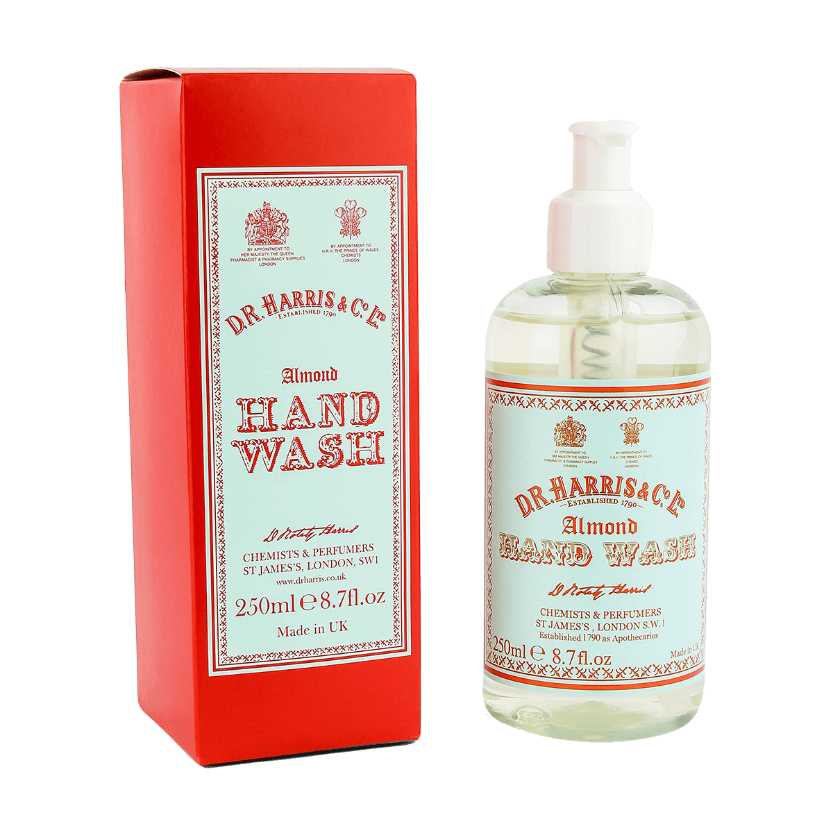 D R Harris Almond Hand Wash 250ml