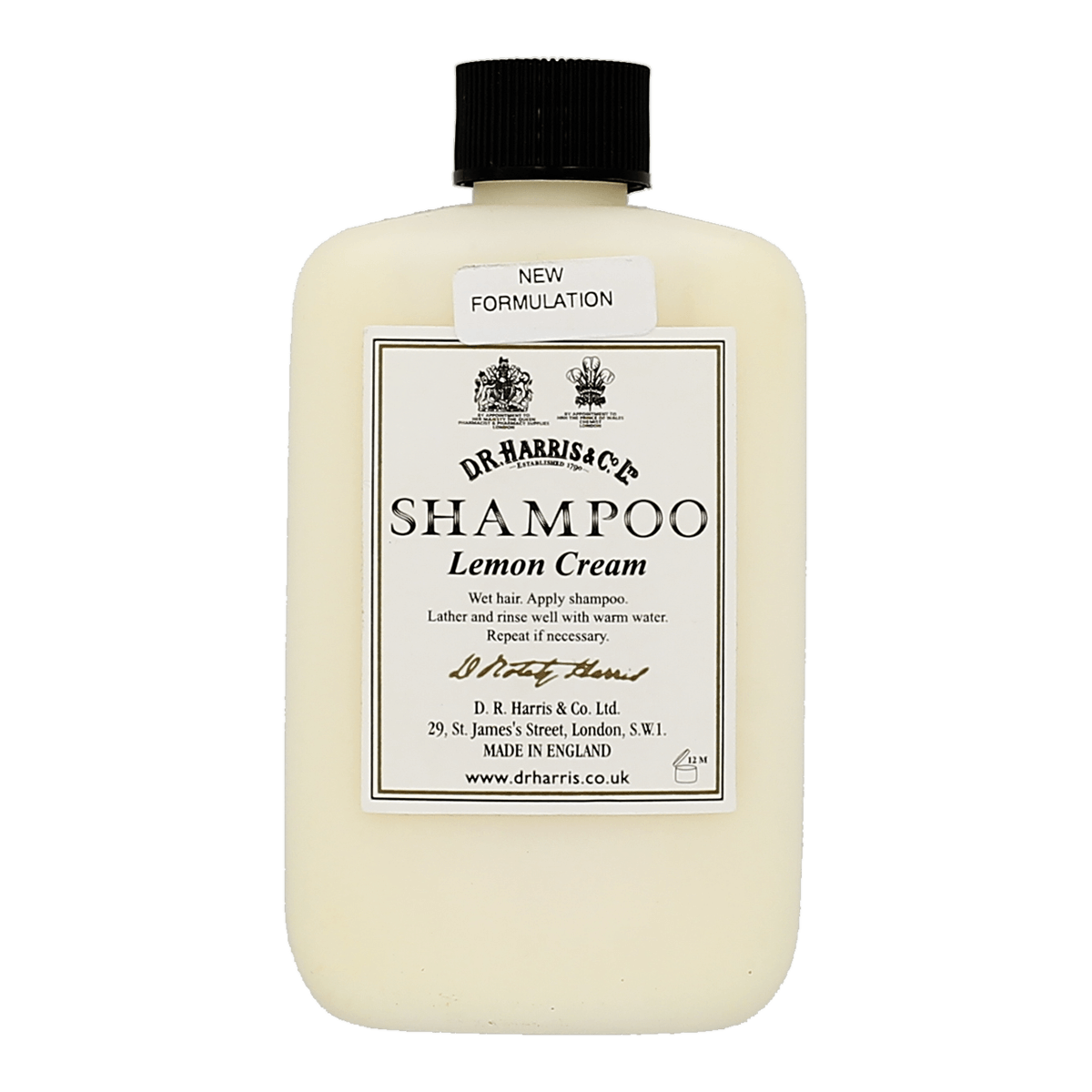 D R Harris Lemon Cream Shampoo 100ml