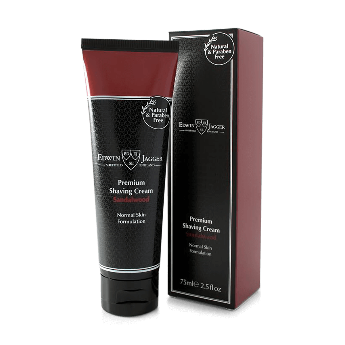 Edwin Jagger Premium Shaving Cream Sandalwood 75ml