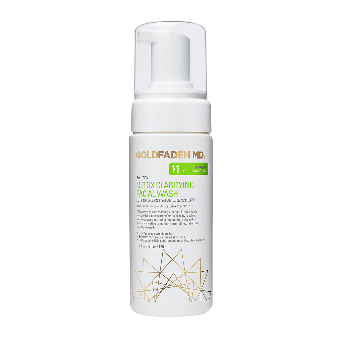 Goldfaden MD Detox Clarifying Facial Wash 120ml