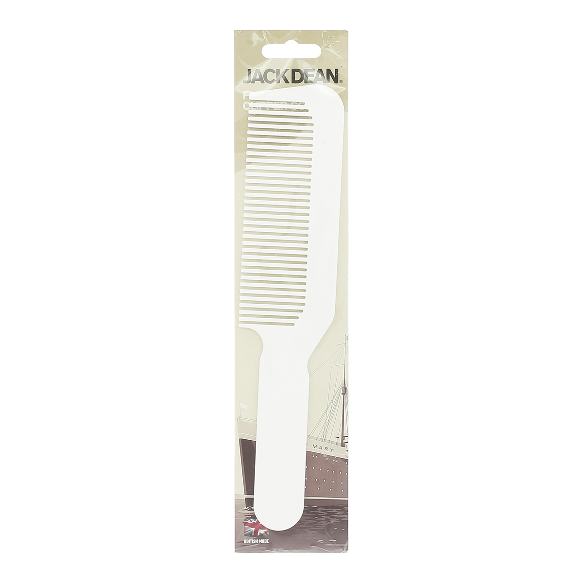 Jack Dean Flattop Clipper Fading Comb White