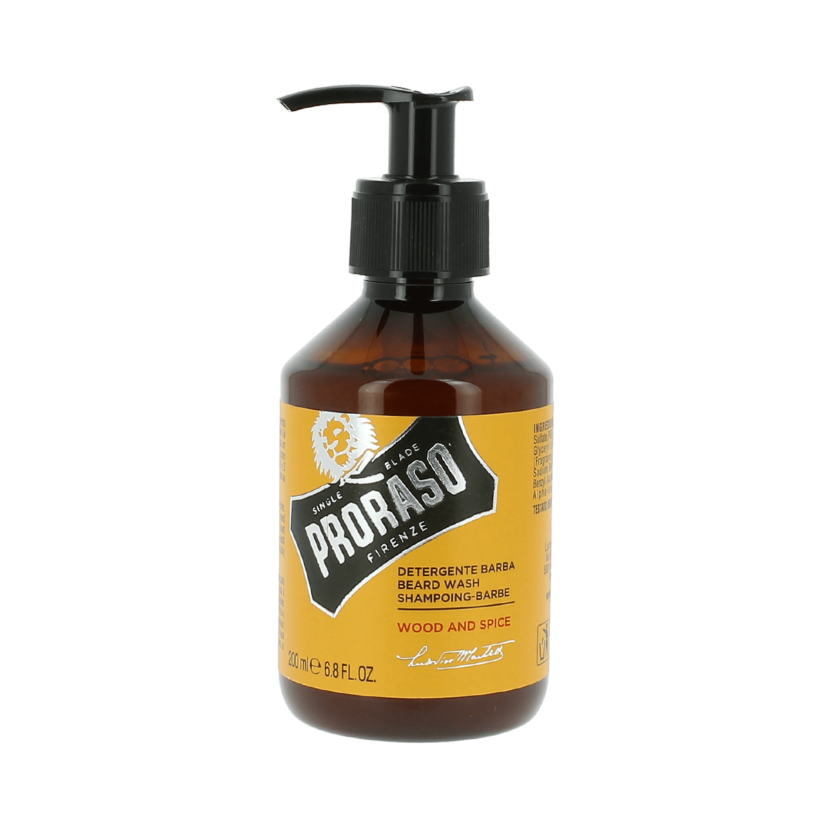 Proraso Italian Wood and Spice Beard Wash 200ml