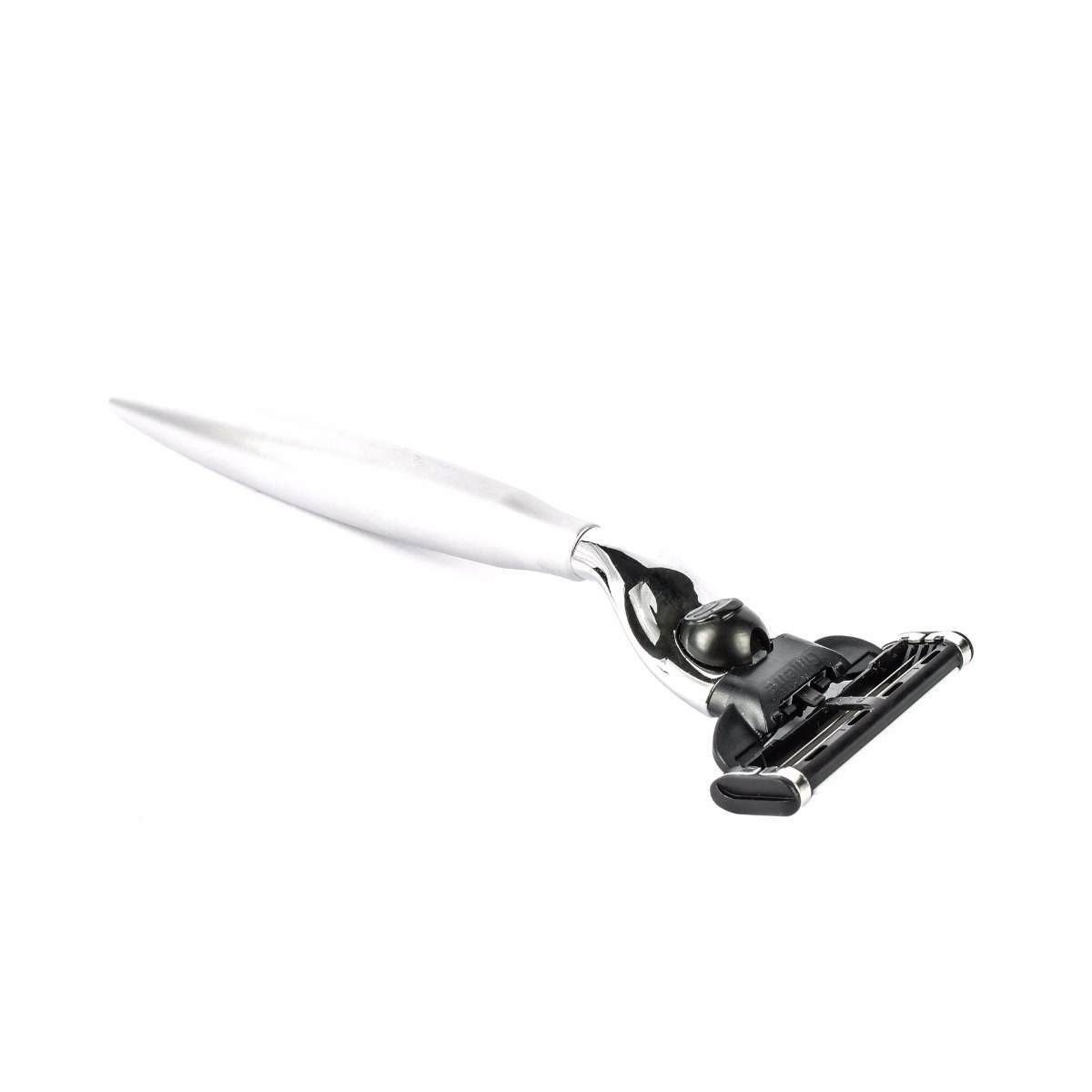Merkur Chrome suitable for Mach 3 Razor Satin Finish (90 3002 000)