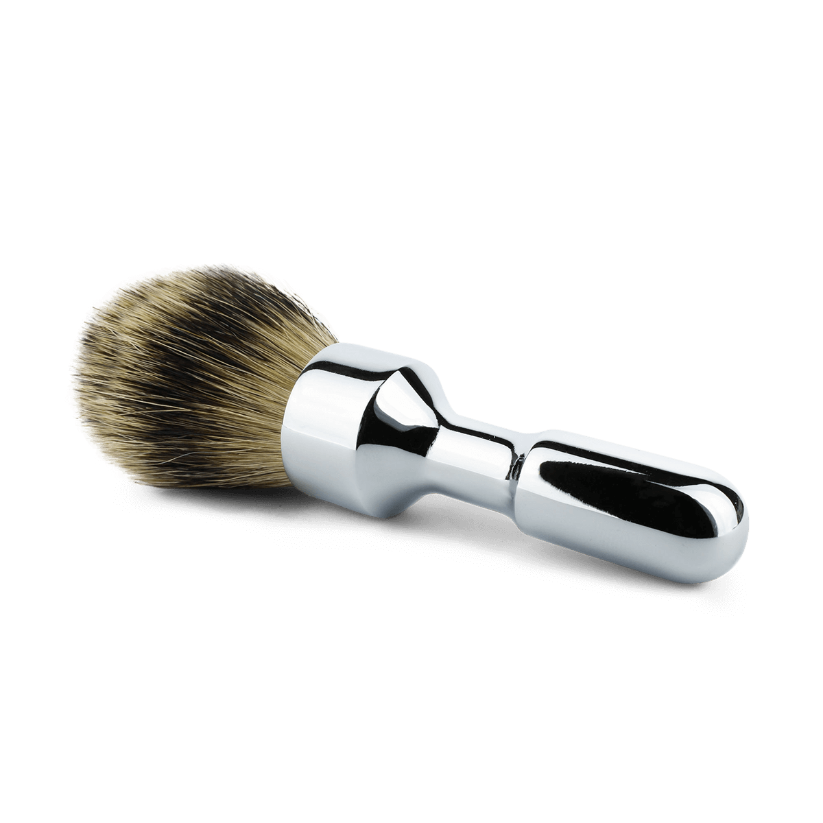 Merkur Futur Chrome Silvertip Badger Shaving Brush (90 1701 001)