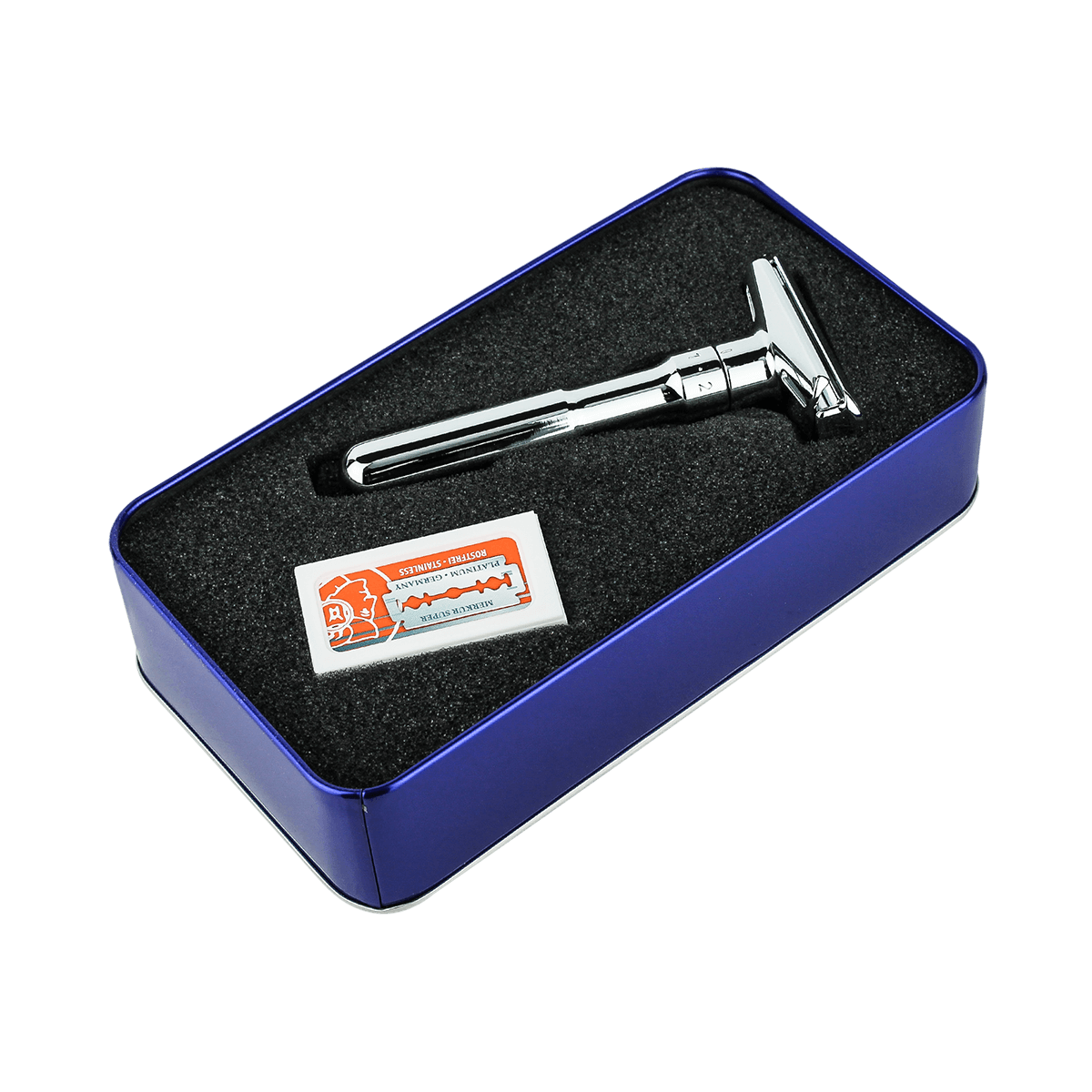 Merkur Futur Polished Chrome Double Edge Safety Razor (90 761 001)