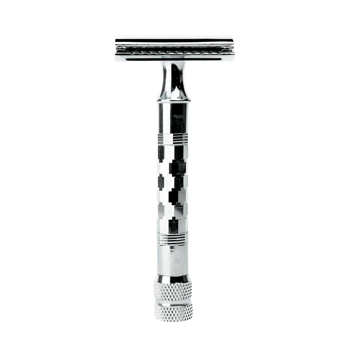 Parker 62R Three Piece Chrome Double Edge Safety Razor