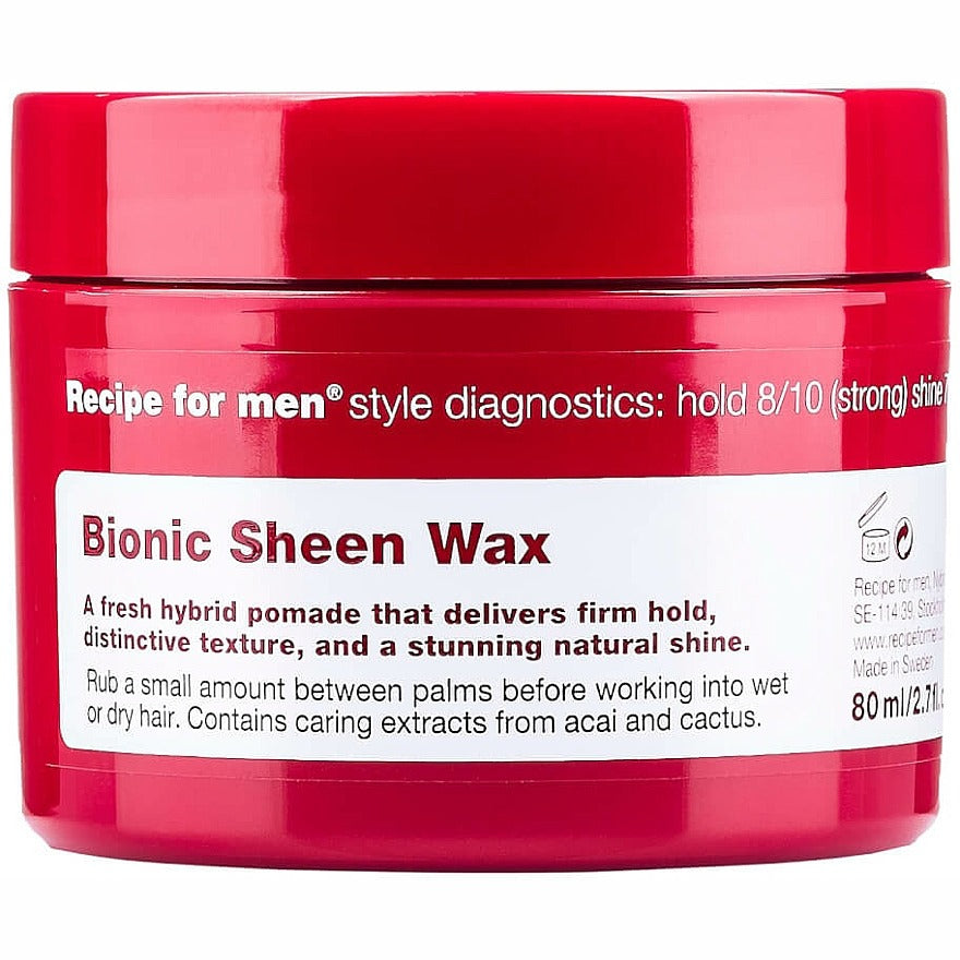 Recipe For Men Bionic Sheen Wax 80ml