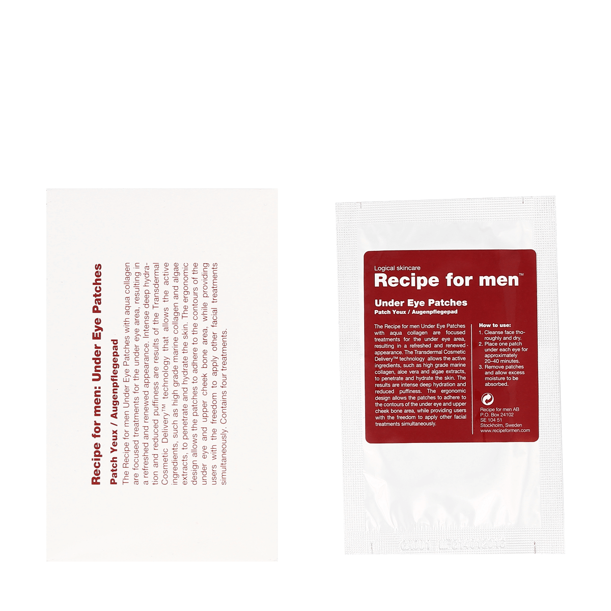 Recipe For Men Under Eye Patches