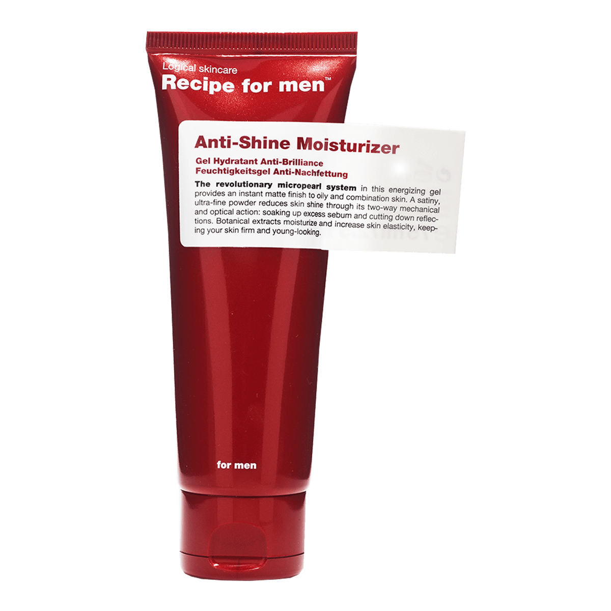 Recipe For Men Anti-Shine Moisturizer 75ml