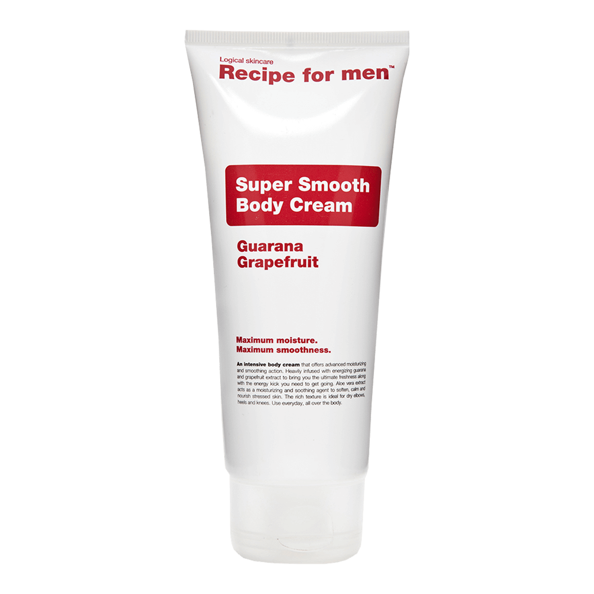 Recipe For Men Super Smooth Body Cream 200ml