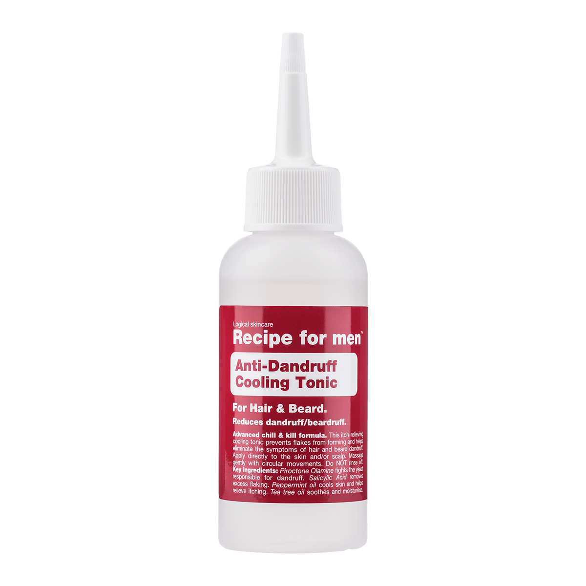 Recipe For Men Anti-Dandruff Cooling Tonic 100ml