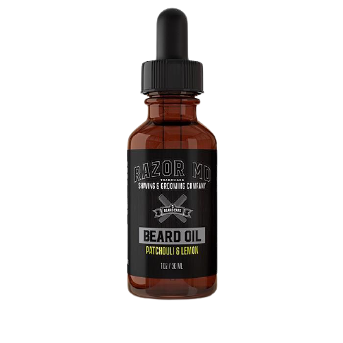 Razor MD Beard Oil Patchouli and Lemon 56g