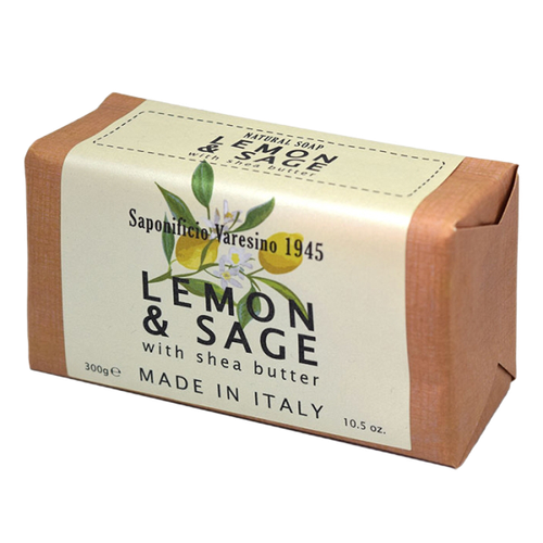 Saponificio Varesino Lemon & Sage Natural Soap 300g