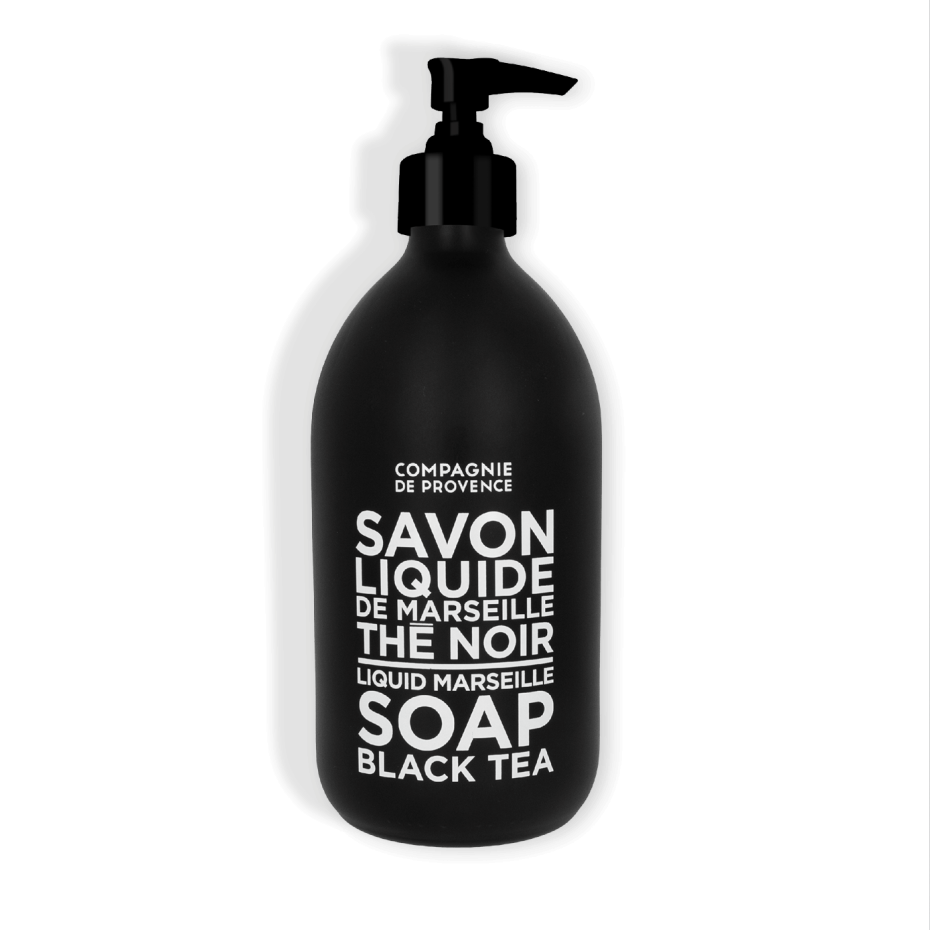 Compagnie de Provence Black Tea Liquid Marseille Soap 495ml
