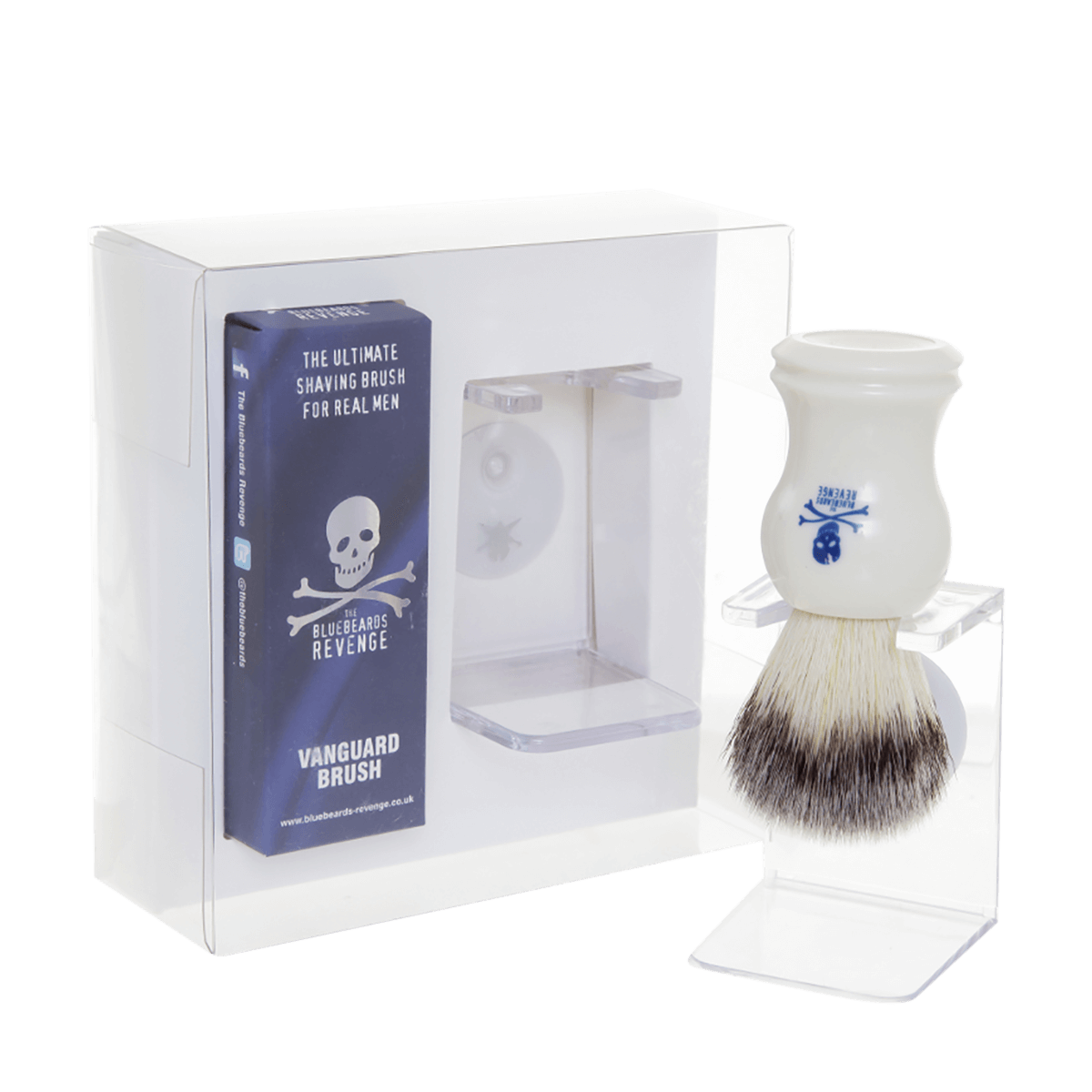 The Bluebeards Revenge Vanguard Synthetic Brush and Stand Gift Set