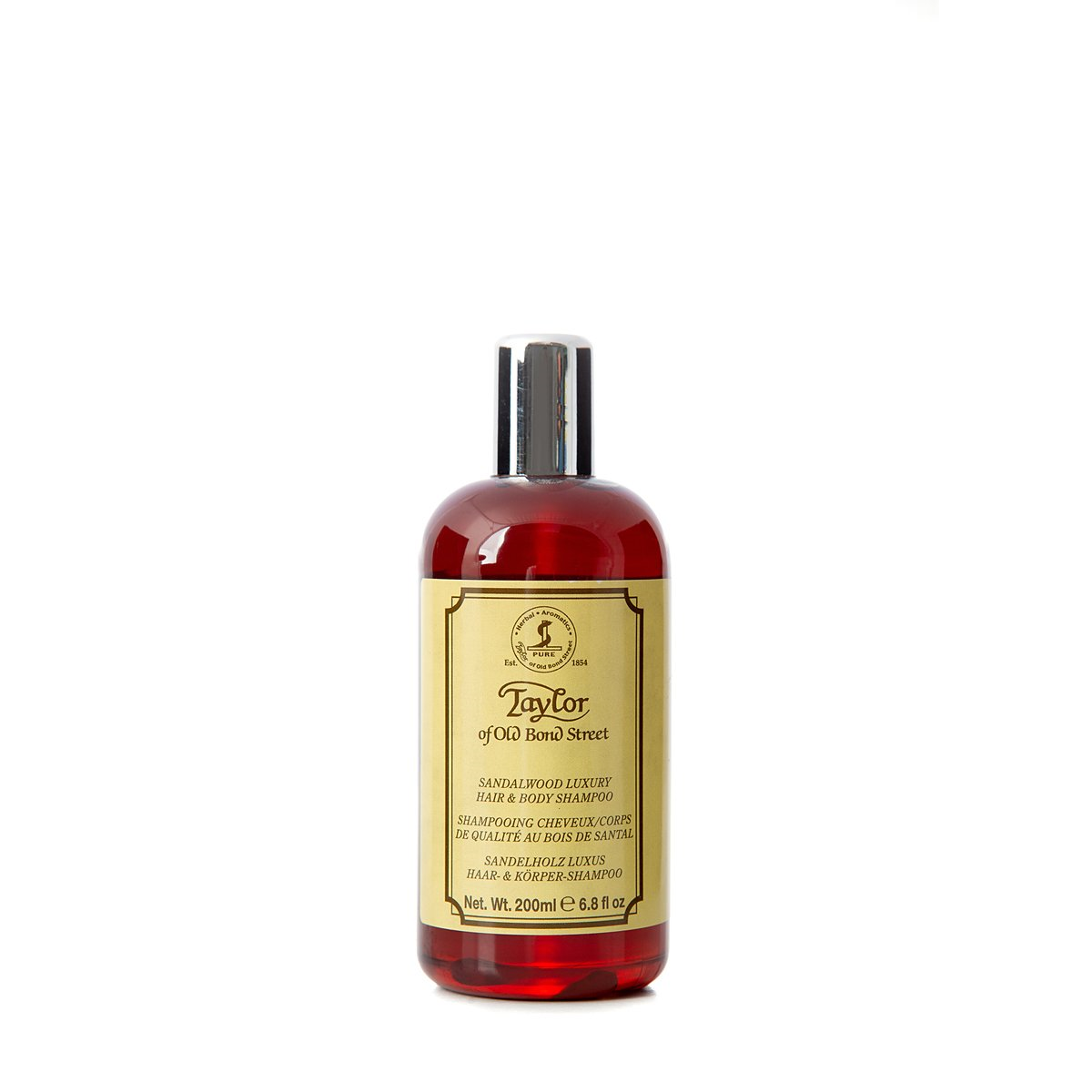 Taylor of Old Bond Street Sandalwood Luxury Hair & Body Shampoo 200ml