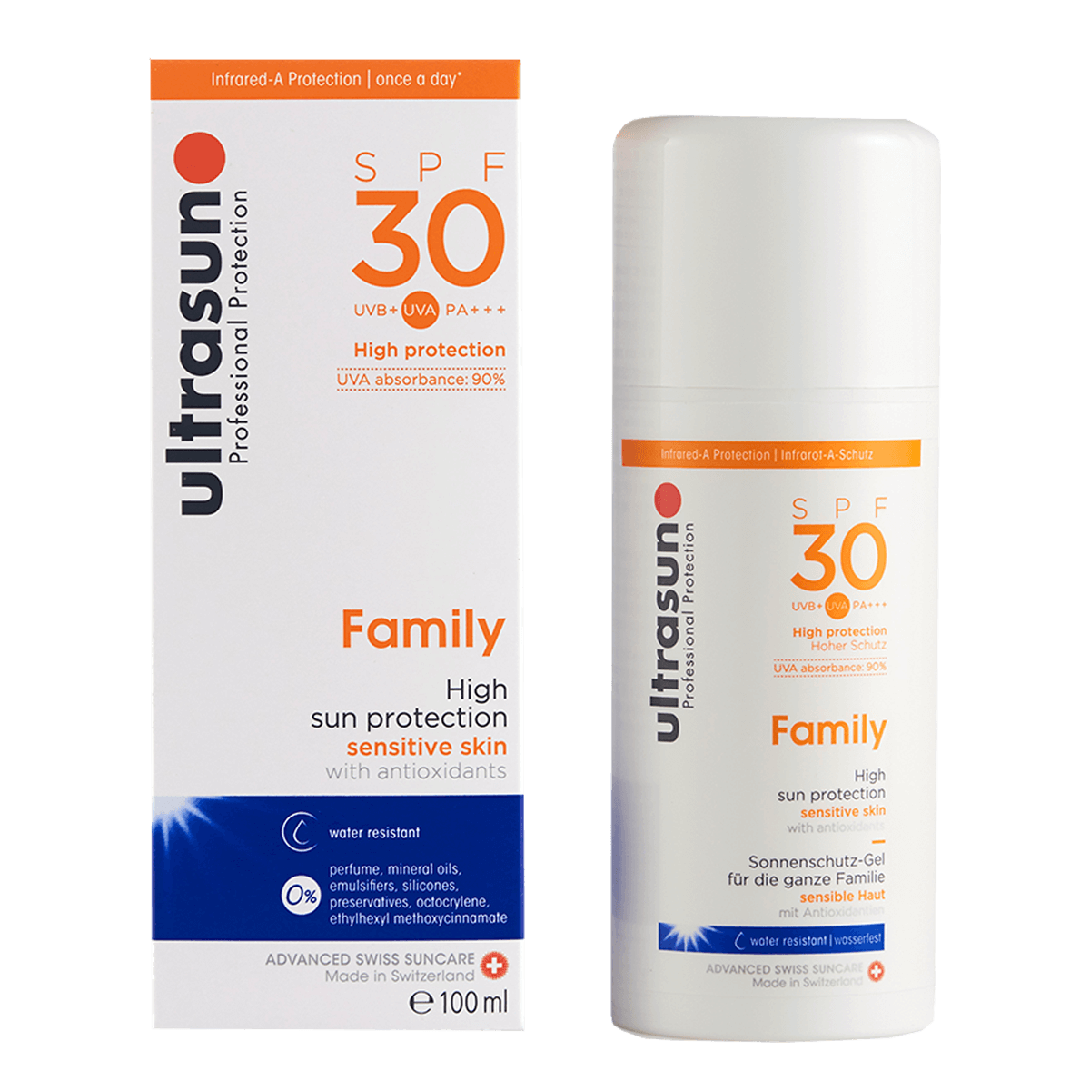 Ultrasun Family High Sun Protection Sensitive Skin SPF30 100ml