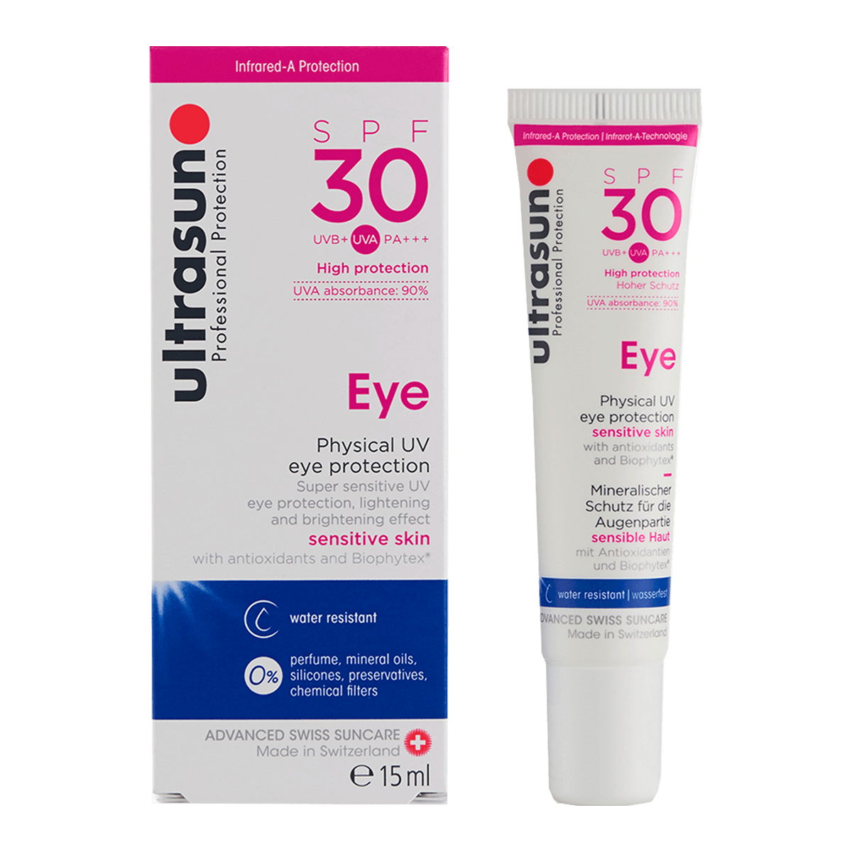 Ultrasun Eye Physical UV Eye Protection SPF 30 15ml