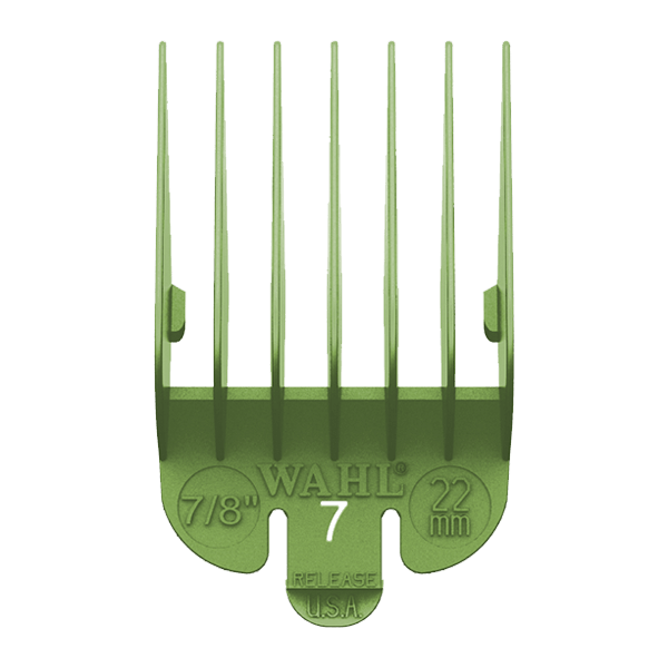 Wahl 3145-2701 No.7 Attachment Comb 22mm Green