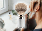 Crafting the Perfect Shave: Exploring Muhle's Legacy and the MUHLE 091M89 Traditional Chrome Silvertip Badger Shaving Brush
