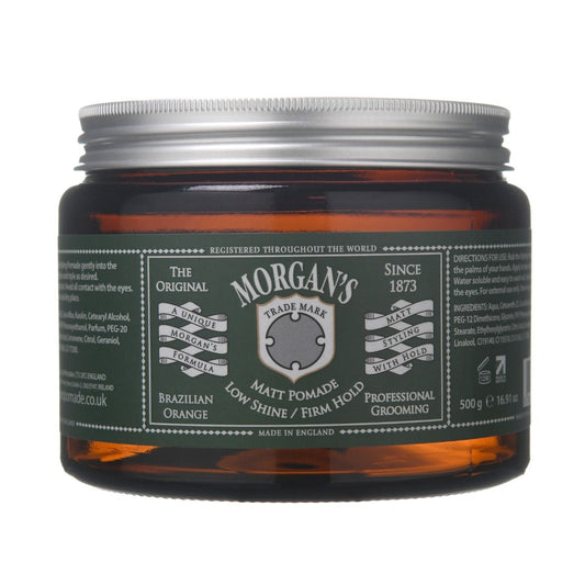 Morgan's Pomade Matt Pomade Low Shine/Firm Hold 500g