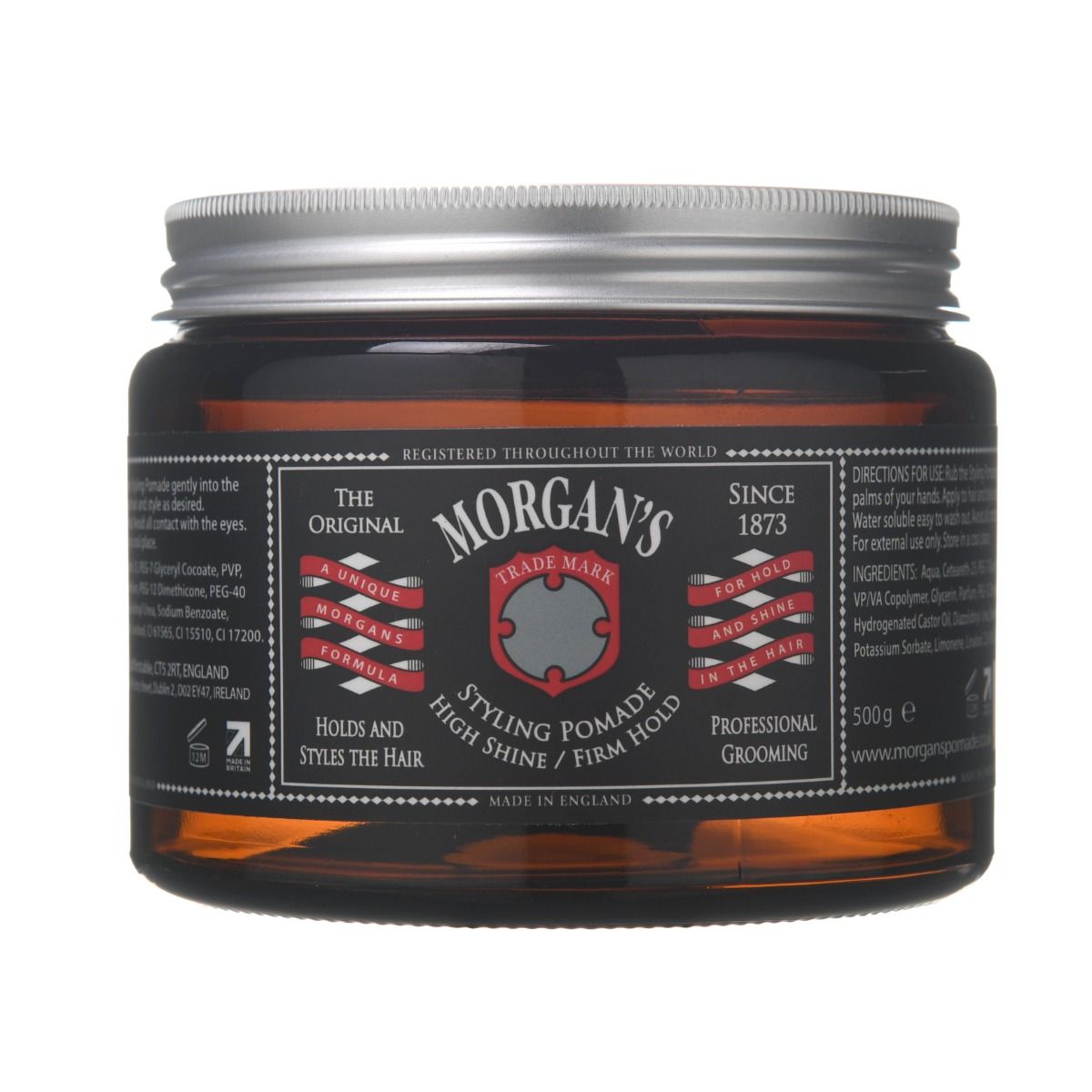 Morgan's Pomade Styling Pomade High Shine 500g