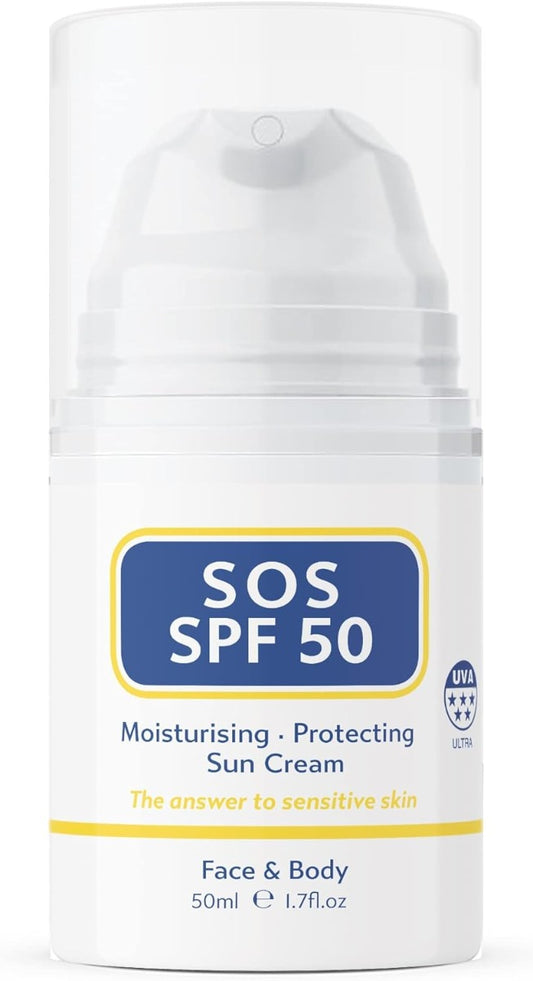 SOS SPF 50 Protecting Sun Cream 50ml